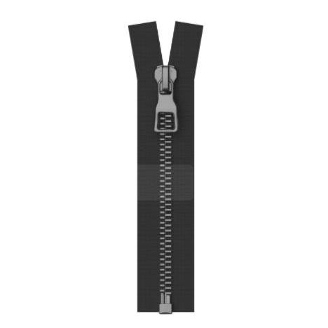 Y-shape Metal Zipper